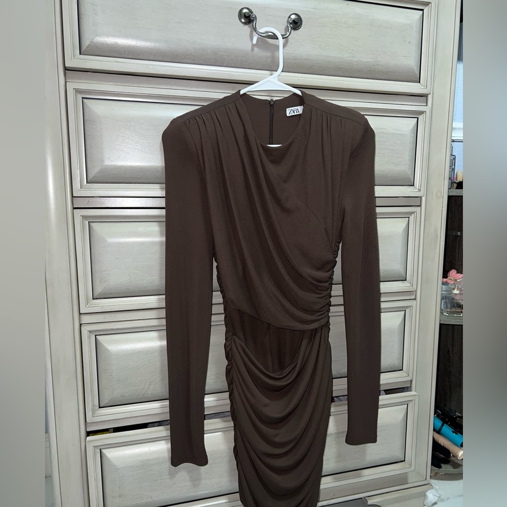 Zara Brown Dress🤎